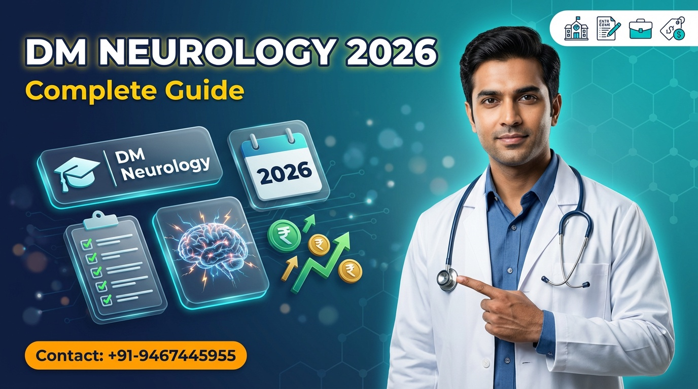 DM Neurology: Admissions, Medical Colleges, fees, eligibility criteria details